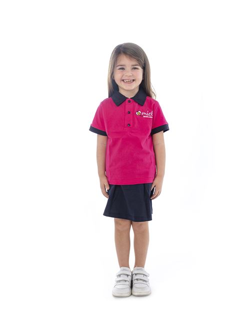 GONNA PANTALONE MIELE INFANZIA IL CAPITANO SCUOLA | 7204BLU-FUXIA